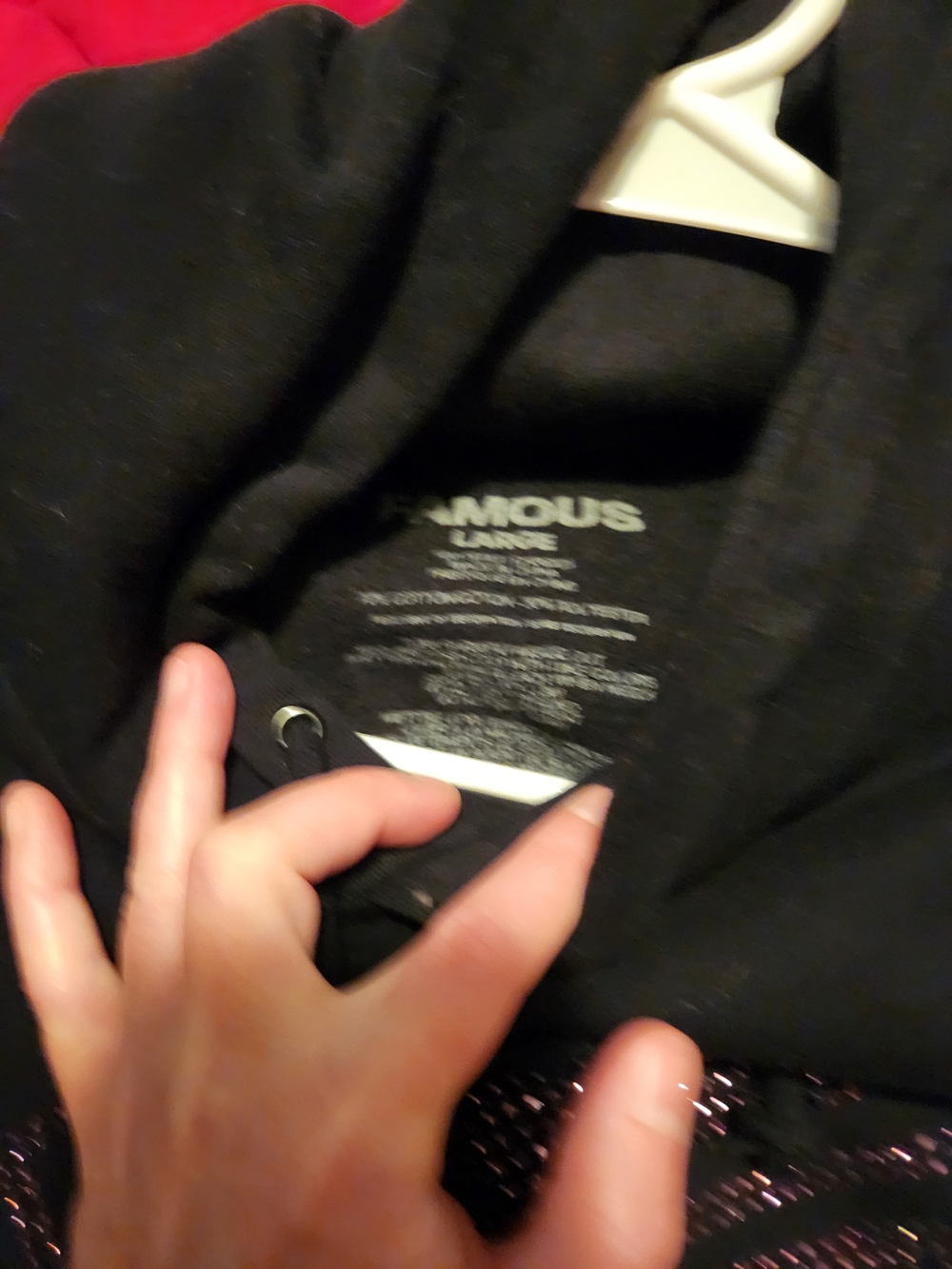 NWOT Famous Stars Ans Straps Hoodie - Picture 3 of 3